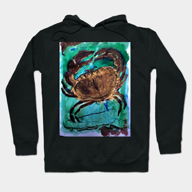 Cancer Zodiac Sign Hoodie by Visuddhi